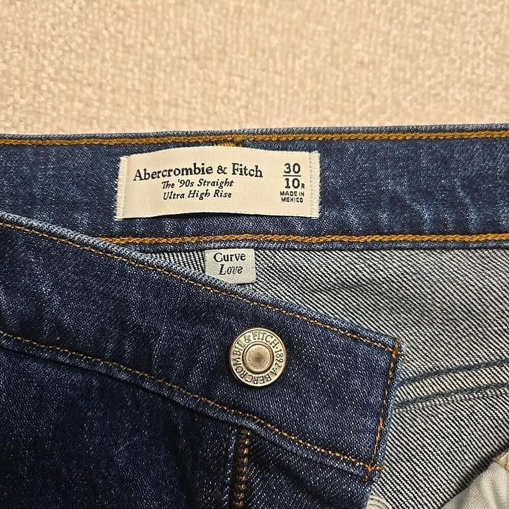 Abercrombie-fitch Women's Blue Jeans - Picture 4 of 8